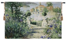 Tapiz de Bellas Artes The Gateway Jacquard Tejido Colgante de Pared Decoración de Paisaje 58x38