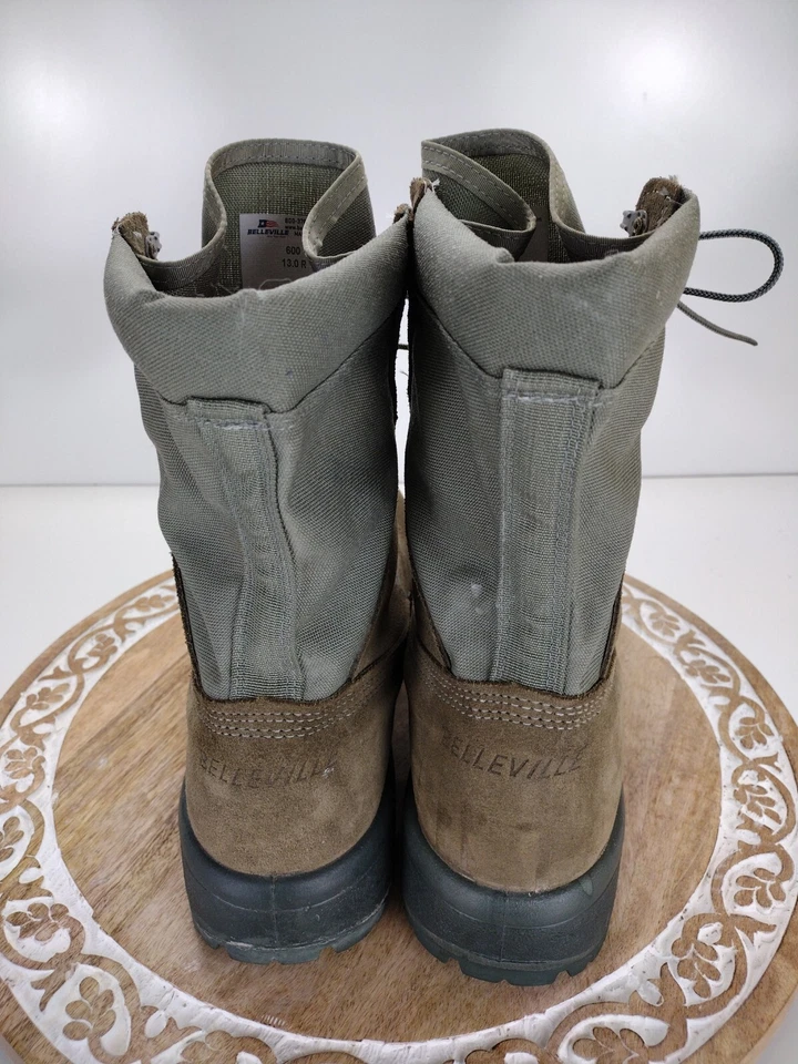 Botas militares Belleville para clima cálido para hombre talla 13R ST verde salvia parte inferior Vibram  Foto 4 de 4
