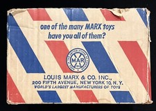 VINTAGE LOUIS MARX  CO. THE PRESIDENTS OF THE UNITED STATES NEAR MINT IN BOX  