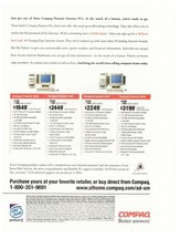 1987 Compaq Presario Internet PC Vintage Print Advertisement