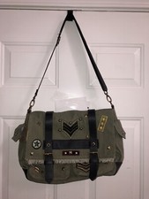 Steve Madden Military Style Purse Dog Tags
