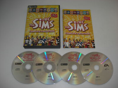 DIE SIMS Komplett Sammlung PC inkl. Simms 1 Basisspiel & alle Erweiterungspacks