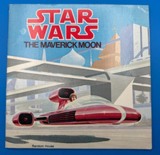 Libro Star Wars 1979 Vintage La Luna Maverick Luke Leia Darth Vader Ottimo