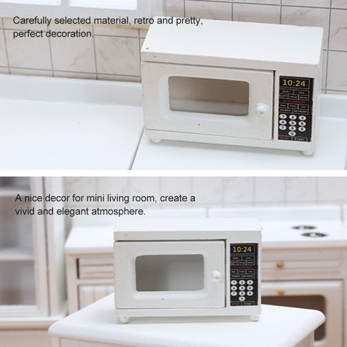 Juegos de cocina miniatura para microondas juegos de cocina para niños - Imagen 5 de 12