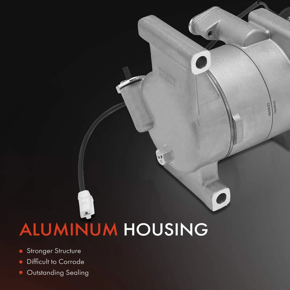 Compresor de aire acondicionado con polea de 6 ranuras y estilo V09A1AD4AP para Mazda 2 2011 2012 1,5 L Foto 3 de 4