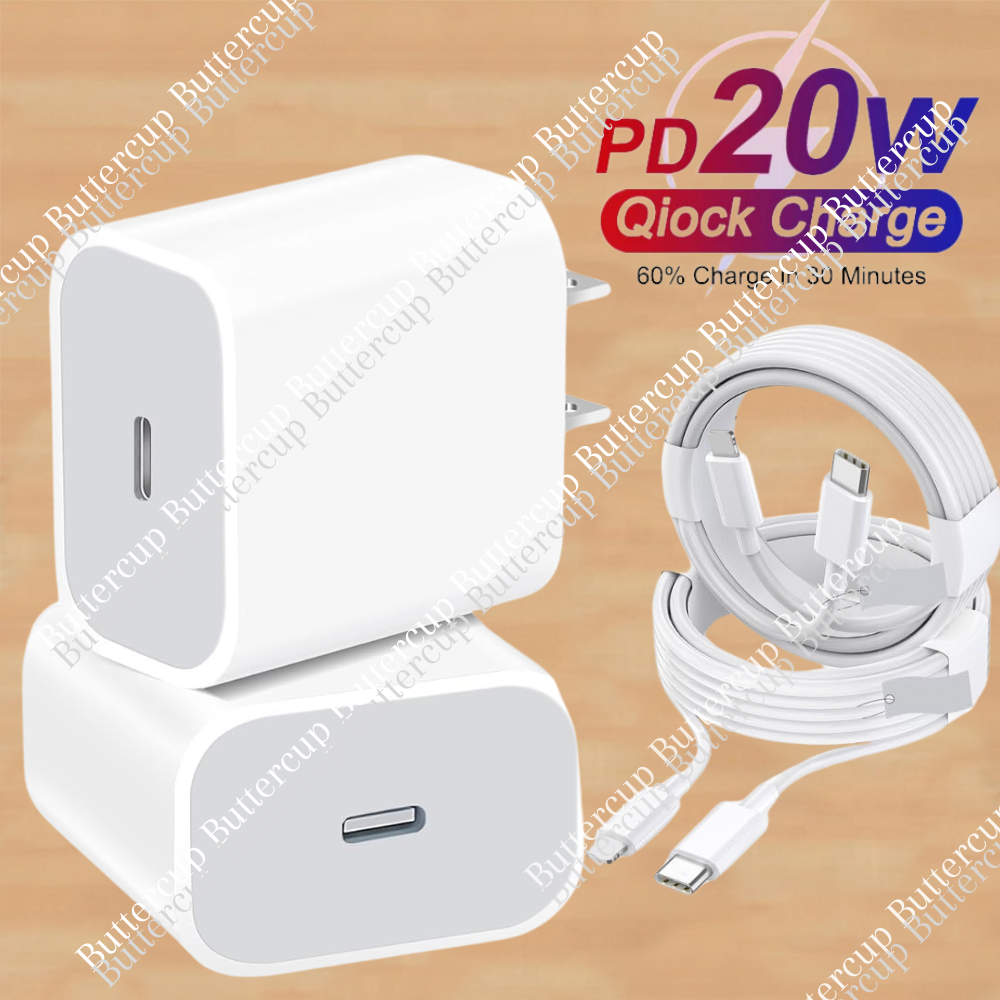 2x Ungrade 20W Super Fast Charger Type C For iPhone 14 13 12 11Pro Max X XR 8 6
