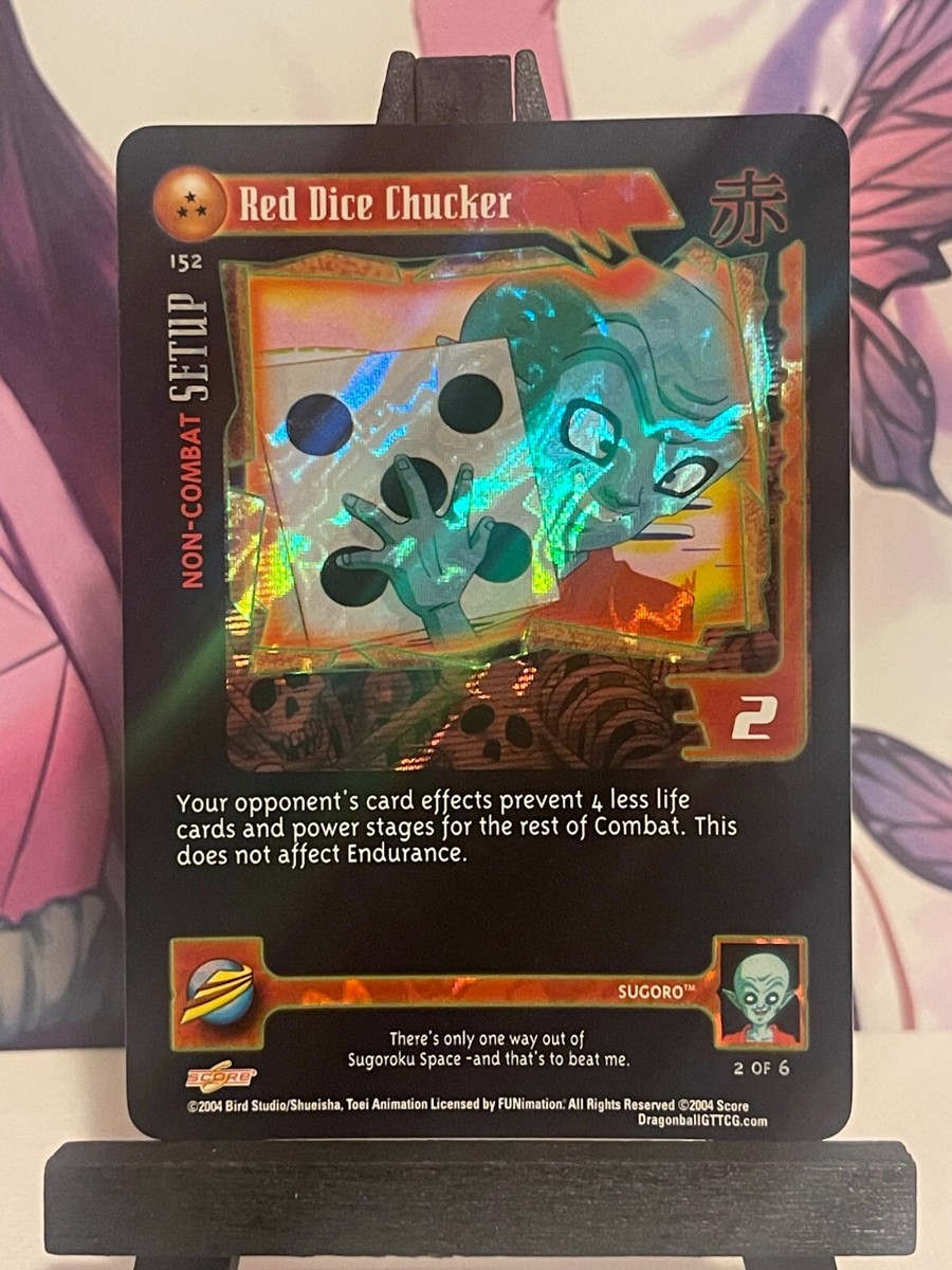ドラゴンボール - クラッカー Dragon Ball GT TCG Red Dice Chucker 152 Baby Saga Unlimited