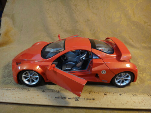 2002 Burago 1:18 Scale Prima Giugiaro Design Metallic Orange - Free S&H USA - Picture 1 of 9