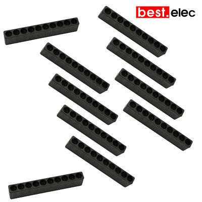 10* Screwdriver Bits Holder 10 Hole 1/4 Hex Shank Plastic Storage Organizer Case
