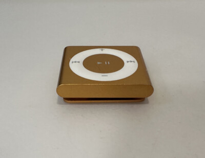Apple iPod shuffle 4th Generation Orange (2 GB) Works Great