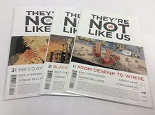 THEY'RE NOT LIKE US #1-3 (IMAGE/Stephenson/GANE/061529) COMIC BOOK SET LOT OF 3