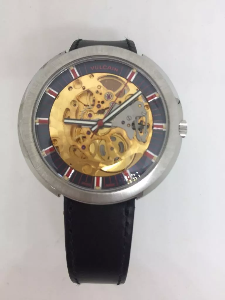 Vulcain skeleton best sale watch