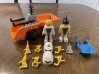Vintage 1980's Playmobil Lunar Dumper and Astronaut Figures with Accessories