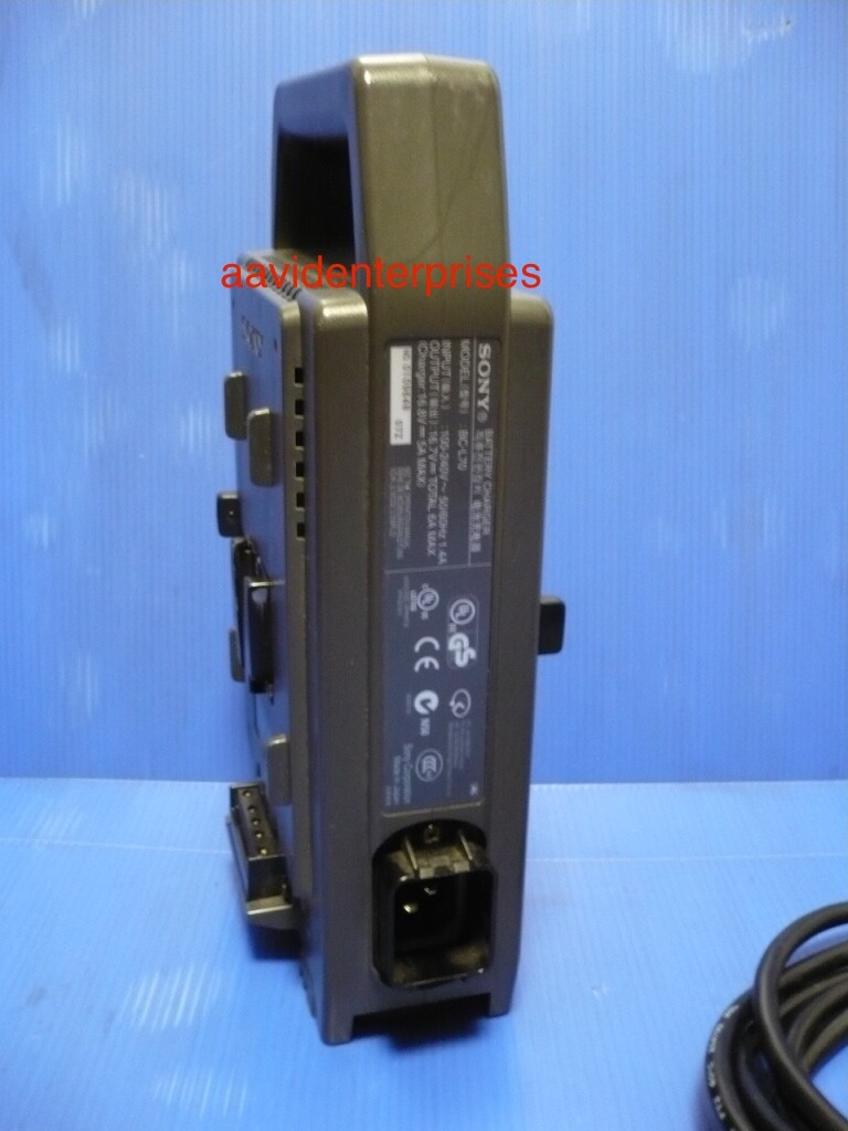 Sony BC-L70 dual V-Mount battery charger/camera power supply, for