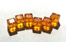 Swarovski Crystal Cube 6mm  288 pcs  Sun 5601