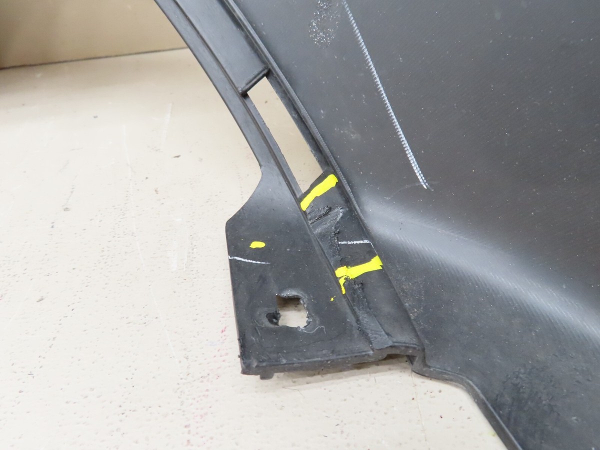 Munirater Front Upper Bumper Cover For 2019-2024 Ford Edge - Primed, No Park Assist Cutouts-1353882