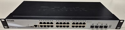 D-Link DGS-1510-28X Managed Switch L3, 24p Gigabit, 4p 10G SFP+