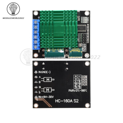 9V-30V 60A Dual PWM DC Motor Driver Module High Power H-Bridge Speed Controller