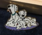 Disneyland Paris -101 Dalmatians - 3 Drowzy Pups Pin Rare