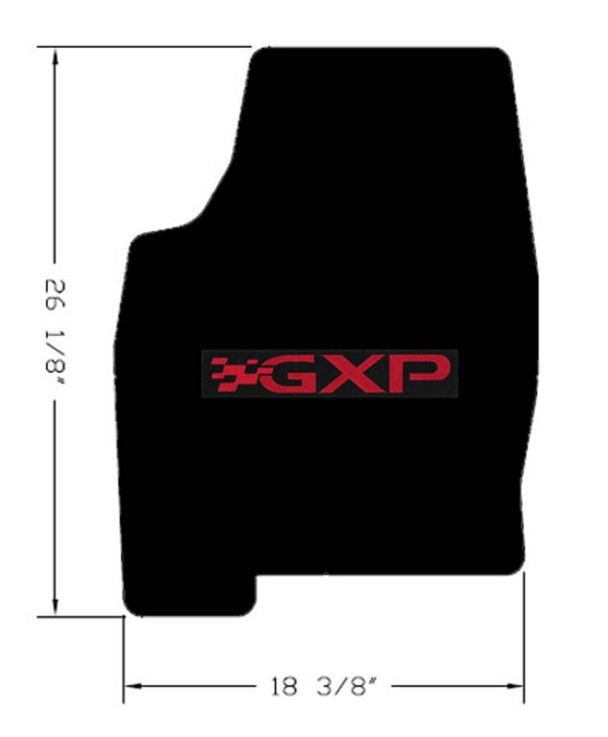 NEW! Black FLOOR MATS 20042008 PONTIAC Grand Prix GXP Embroidered Logo