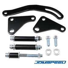 New Black Power Steering Pump Mounting Bracket Swp Lwp Saginaw For Gm Sbc 350 New Black Power Steering Pump Mounting Bracket Swp Lwp Saginaw For Gm Sbc 350
