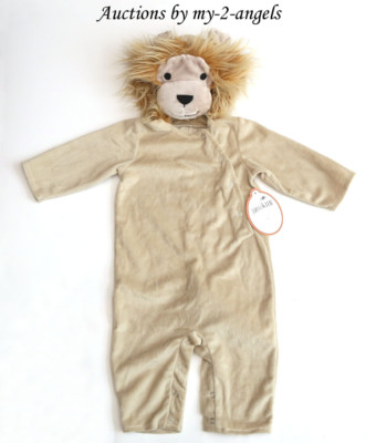 NEW Pottery Barn Kids Halloween BABY LION COSTUME 6-12