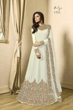 Bollywood Indian Wedding Wear Long Dress Designer Pakistani Salwar Kameez Gown