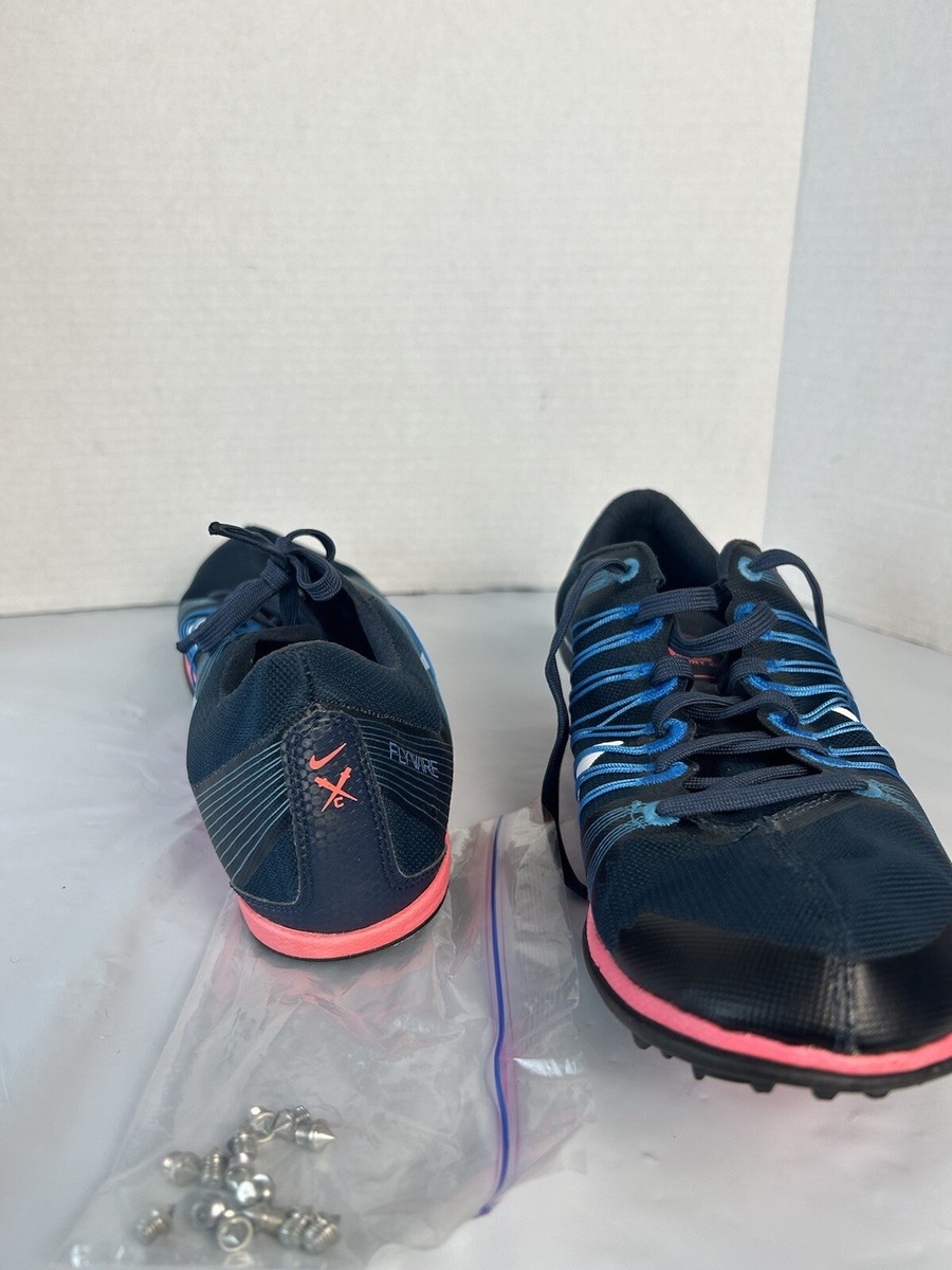 Nike Zoom Victory XC Blue Pink Flywire Size 11 | eBay