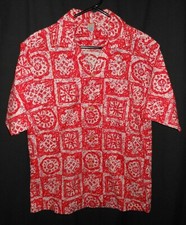 Vintage Hawaiian Shirt Andrade Resort Shop Surf Beach Luau Pool Medium