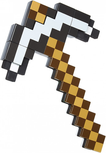 minecraft 2-in-1 transforming sword and pickaxe.
