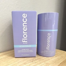 Florence PLUMP TO IT Hydrating Facial Moisturizer, 1.7 oz / 50 ml FULL SIZE NIB