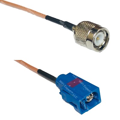 RG316 TNC MALE to Fakra C Female RF Cable Rapid-SHIP LOT