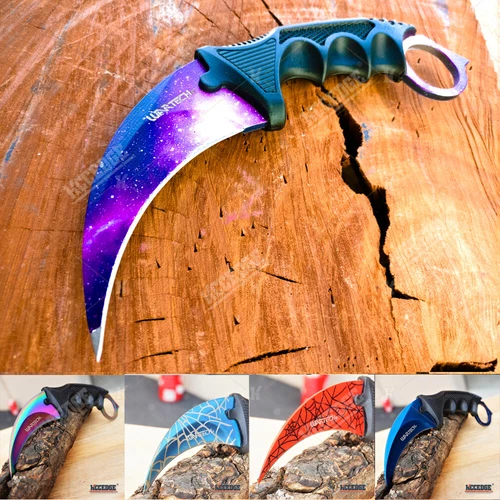 16 COLOR 7.5" KARAMBIT Hawk Blade Tactical Combat Survival Defense Blade