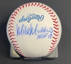 Mike Mussina and Paul Goldschmidt Dual  Signed ROML BASEBALL  Yankees HOF 19