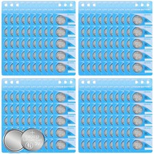 Battery CR 2032 3 Volt Coin Button Cell 230mAh Bulk Pack 200 Count