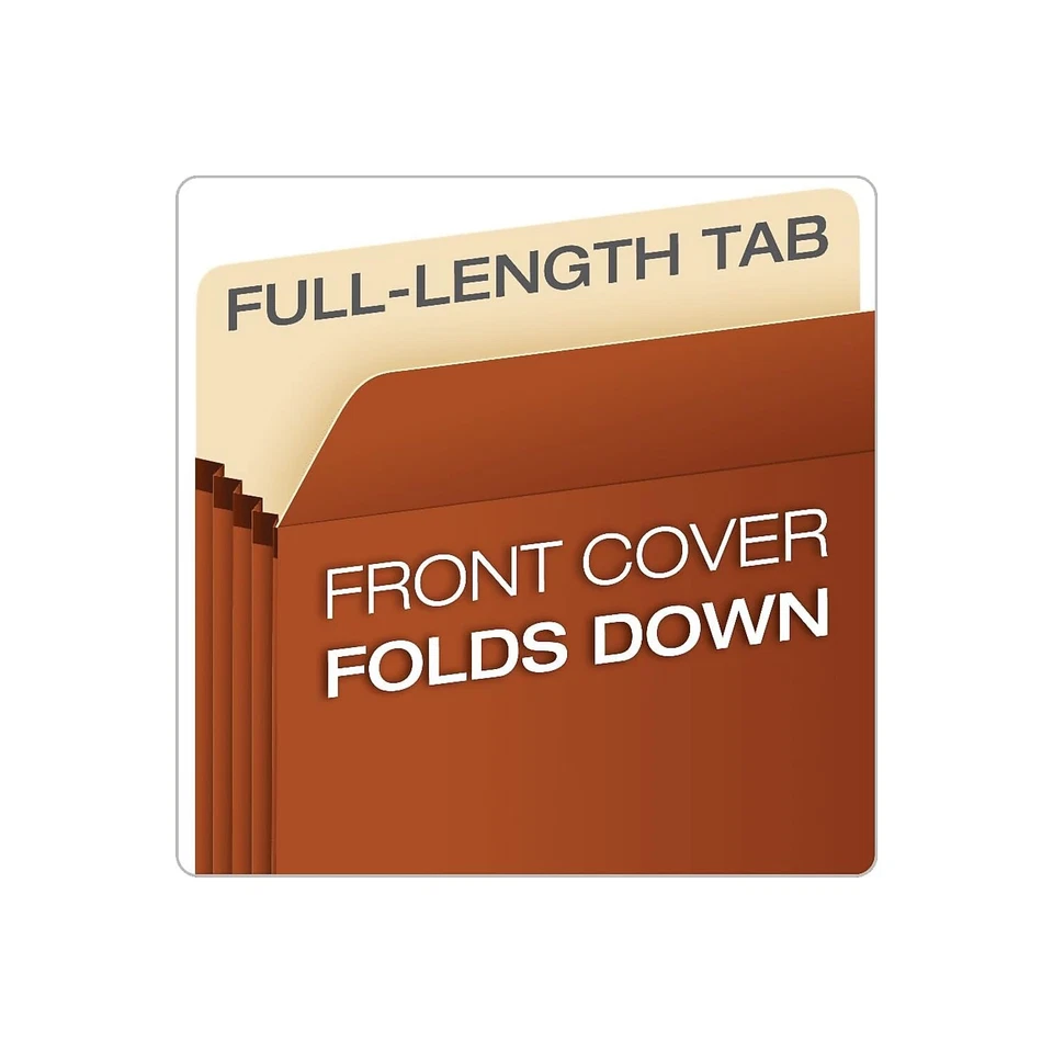 Pendaflex Expanding File Pockets, Letter Size, 5.25" Expansion, Reinforced with - Image 4 of 4