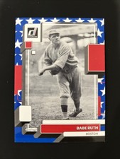 2022 Donruss Babe Ruth Independence Day Variation SP #229 New York Yankees