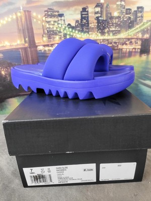 Reebok Cardi B Slide   Purple  Women s Size 7