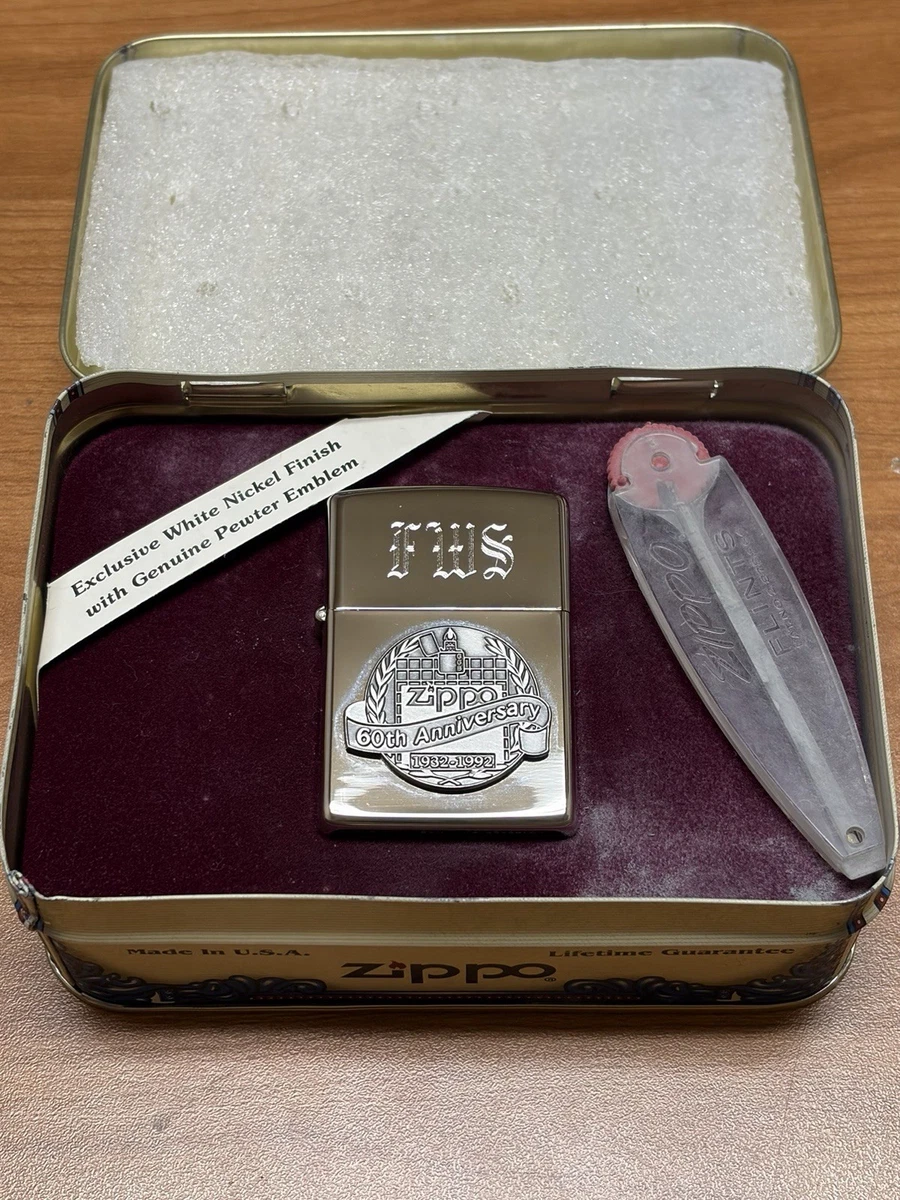 Zippo 60th Anniversary Lighter for sale | eBay