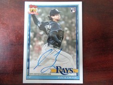 2026 Topps Ian Seymour AUTOGRAPH #91A-SEY Rookie Card-RAYS