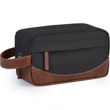 Travel Toiletry Bag Organizer for Men Hanging Water Resistant Shaving Kit Mens