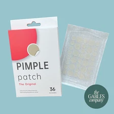 Pimple Patch Hydrocolloid Acne Healing Dots 36 Ct - Fast Healing, Non-Drying