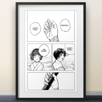 Jujutsu Kaisen - Maki & Mai Ch 149 - 11x17'' Poster - season 3 anime merch