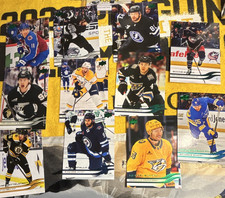 Upper Deck 2023-24 NHL Boone Jenner & Michael Bunting Card Lot of 11
