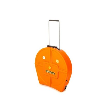Hardcase Rolling Cymbal Case 22'' Orange