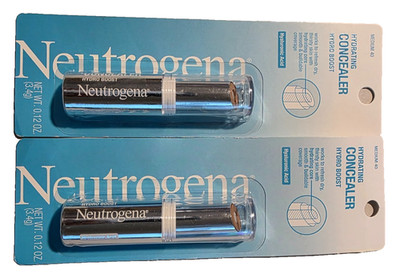 Neutrogena MEDIUM 40 Hydro Boost Hydrating Concealer with Hyaluronic Acid - 2pk