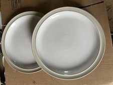 Denby Linen Dinner Plates X 2