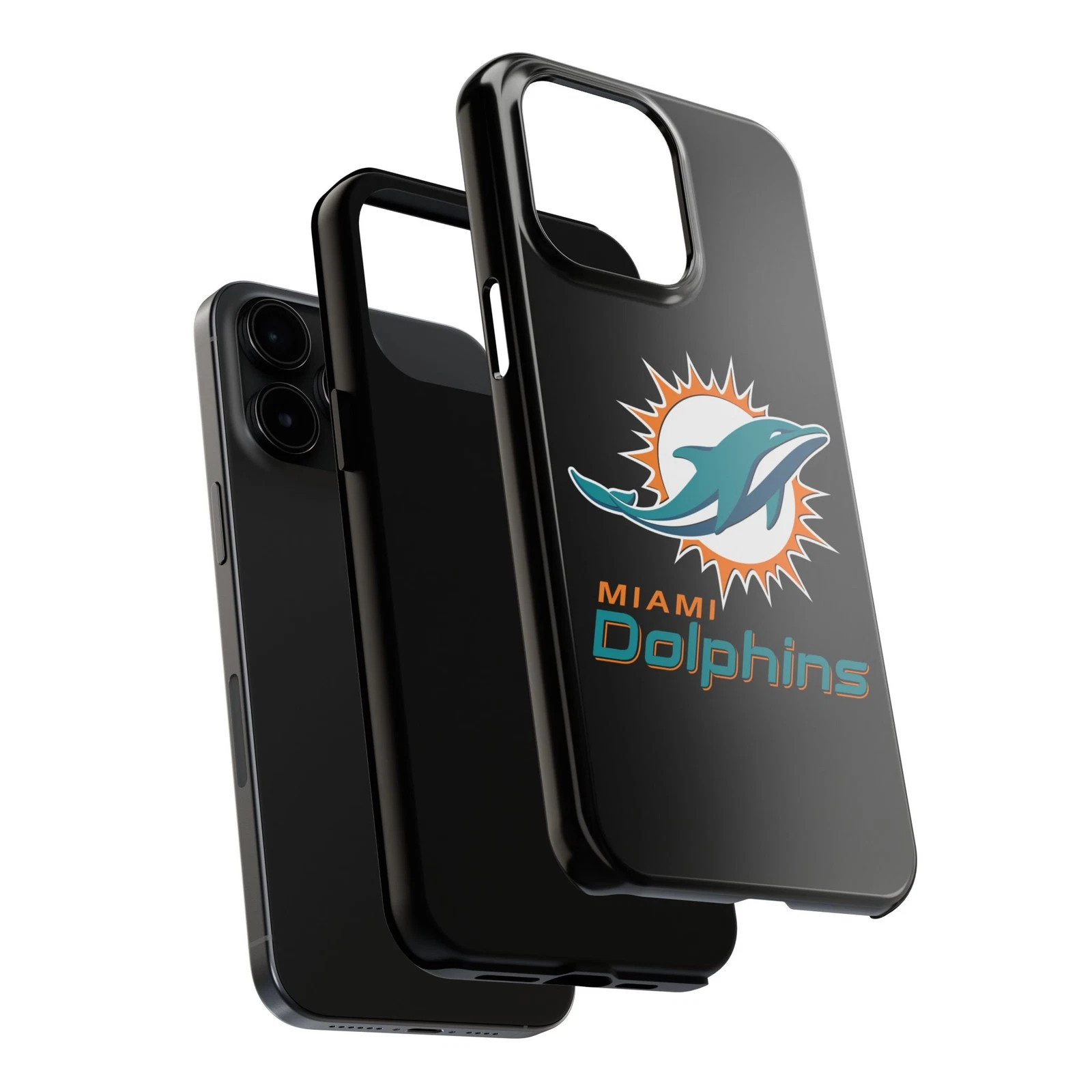 Miami Dolphins Tough Phone Case for iPhone