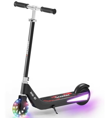 NEW iK1 Electric Scooter for Kids/Lights/Adjust Speed/Height, Magnetic...