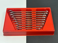  Snap-on Tools Usa 9pc Sae 38-78 Chrome Combination Wrench Set - 12 Point